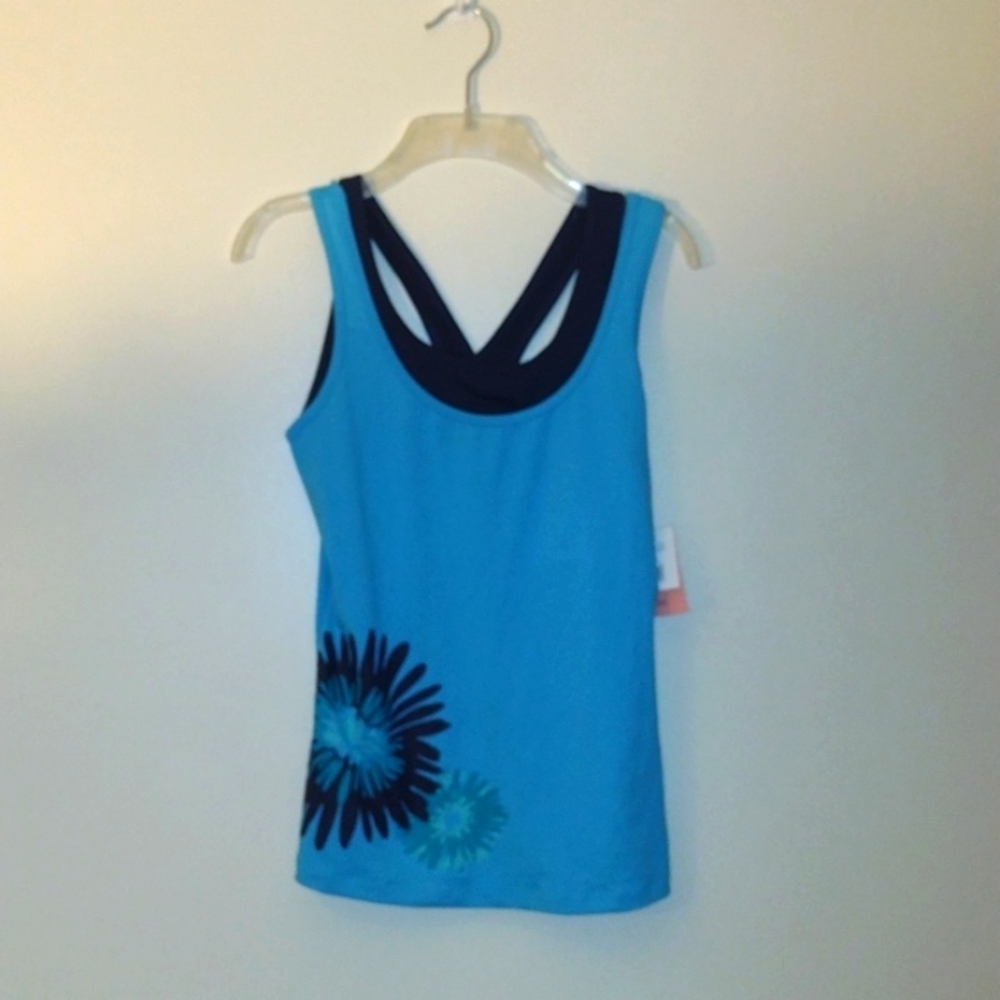 Danskin Now Yoga Tank Top Sz 8-10